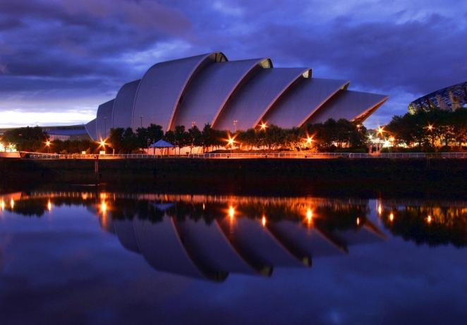 architektura Europejska: Armadillo w Glasgow