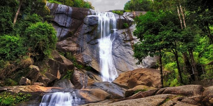 Atrakcje Langkawi: wodospad Seven Wells