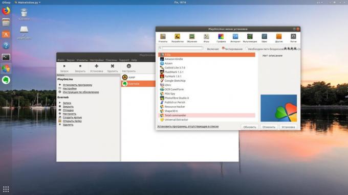 PlayOnLinux będzie zainstalować windows-program na Linuksa