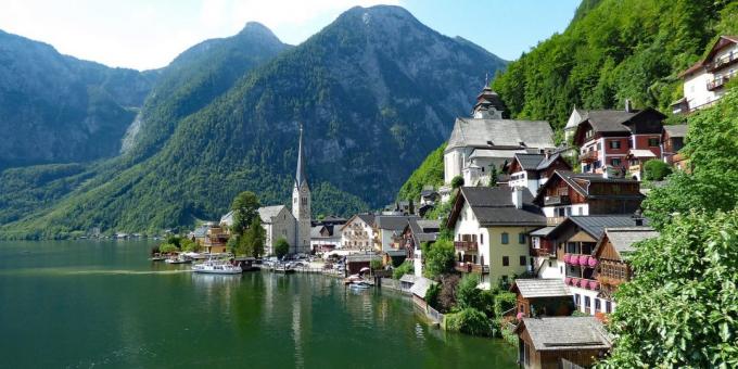 Gdzie się udać w Europie: miejscowości Hallstatt, Austria