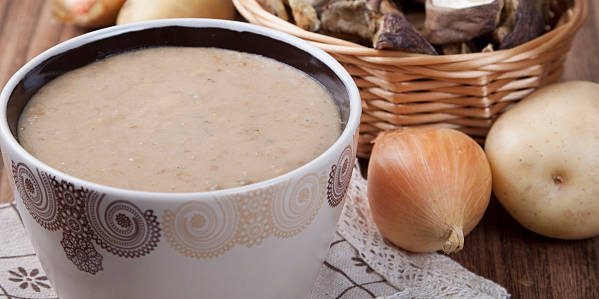 zupa krem ​​z grzybami i ziemniakami: przepis