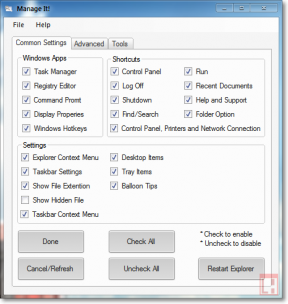 Jak szybko wyłączyć niektóre funkcje systemu Windows