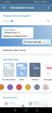 Telegram 5,11 toczyło wiadomości