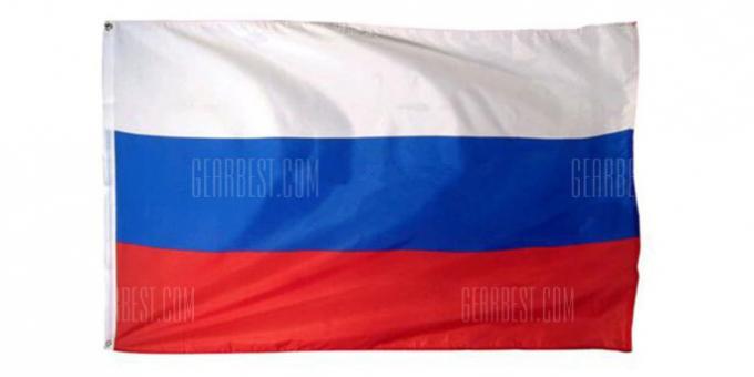 atrybuty sportowe: Russian flag