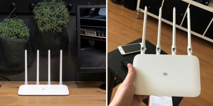 Routery Wi-Fi: Router Xiaomi Mi 4A / 4A Gigabit Edition