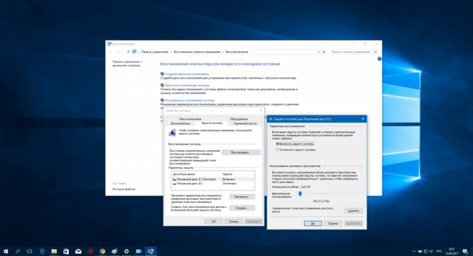 Konfiguracja systemu Windows 10: usługa Przywracanie systemu