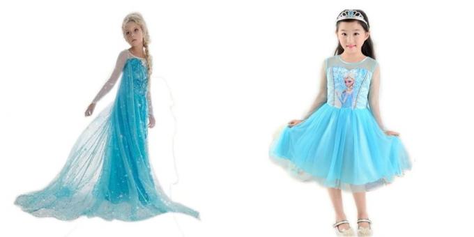 Nowy Rok stroje dla dzieci: Księżniczka Elsa