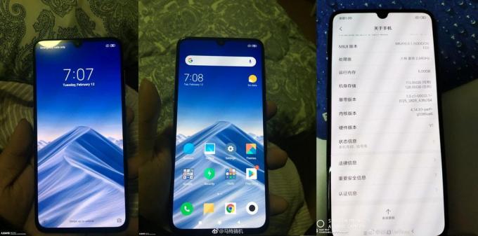 Cechy Xiaomi Mi 9: wyświetlacz wąskich granicach i wyciąć górną wysiewnej