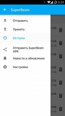 Jak przesłać duże pliki z Superbeam dla Androida