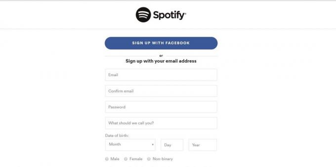 Jak zarejestrować się na Spotify przez Facebook