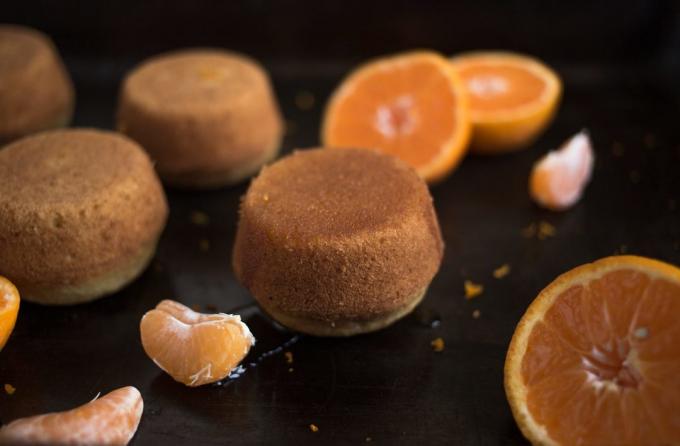 babeczki tangerine: mandarynka i babeczki