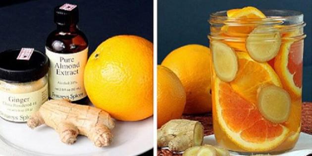 naturalne aromaty dla domu: Smak pomarańczy, imbiru i migdałami