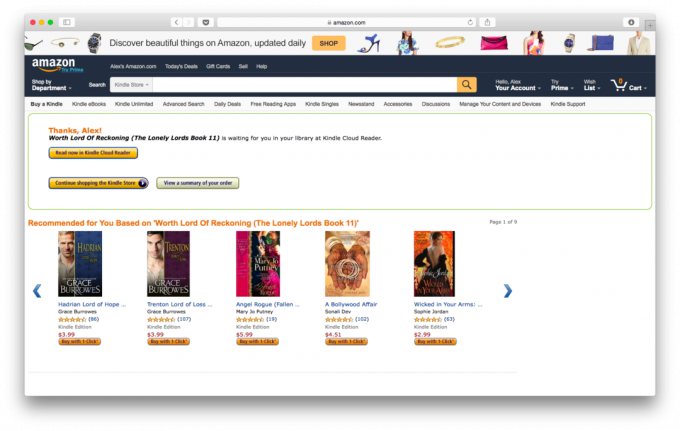Zakup książek na Amazon
