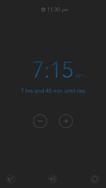 Rise Budzik - najfajniejsze budzik dla iPhone