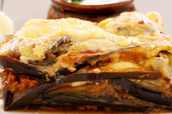 dania: moussaka oberżyna