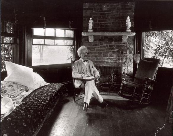 Mark Twain, amerykański pisarz i dziennikarz