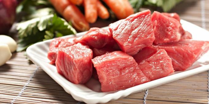 Ile gotować wołowinę: świeże mięso
