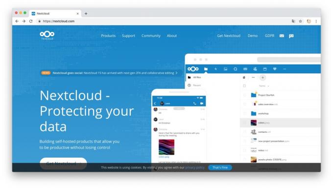 Co może zastąpić Dropbox: Nextcloud