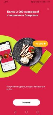 Sbierbank rozpoczęła SberFood - aplikację mobilną na wycieczkę w kawiarni i restauracji