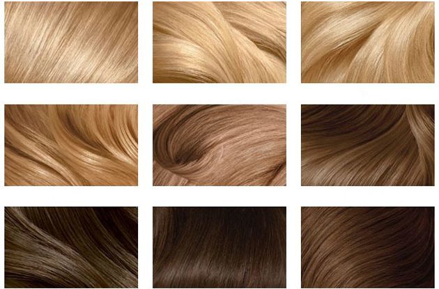 Jak farbować włosów: paleta kolorów