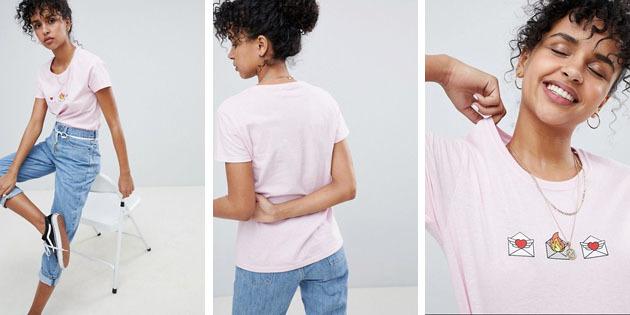 Moda damska koszulki z europejskich sklepów: Koszulka Daisy Ulica darmo cięte