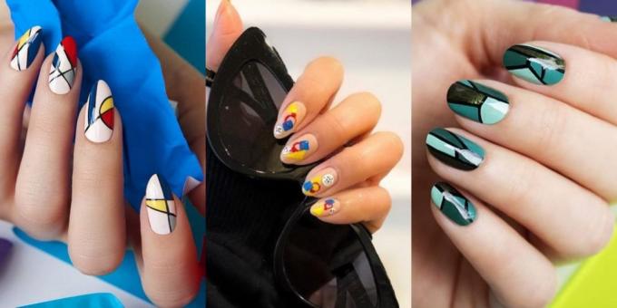 Fashion Nails 2019: Sztuka geometryczna