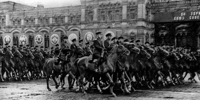 Parada Zwycięstwa na Placu Czerwonym 24 czerwca 1945 r