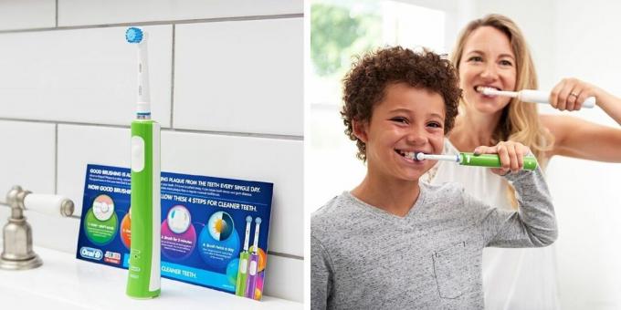 elektryczne szczoteczki do zębów: Braun Oral-B Junior