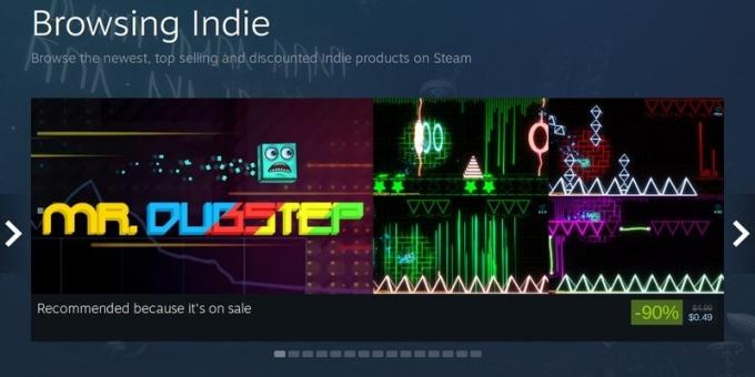 Wykonaj indie-gry mogą być na Steam