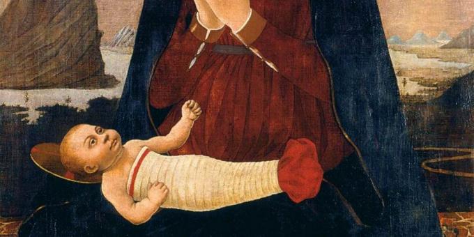 Dzieci średniowiecza: „Madonna z Dzieciątkiem”, Alesso Baldovinetti