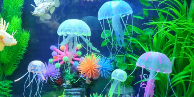 Sztuczna meduza akwarium