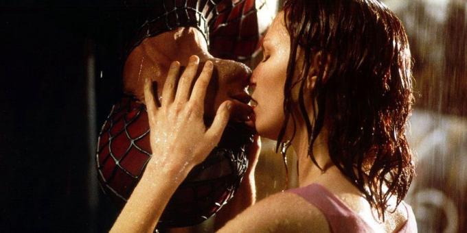 Filmowe pocałunki: Mary Jane i Peter, Spider-Man