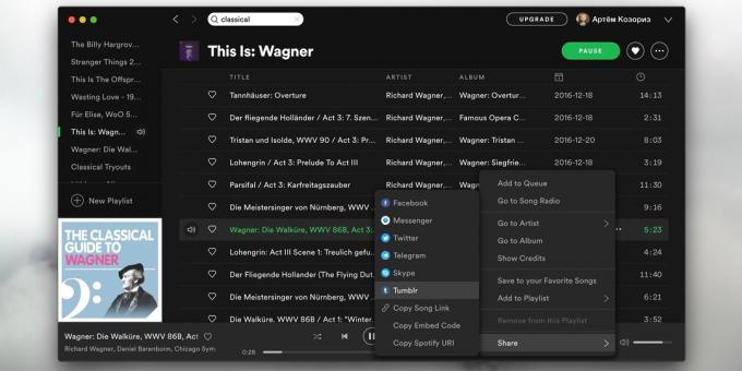 Spotify: integracja z innymi usługami