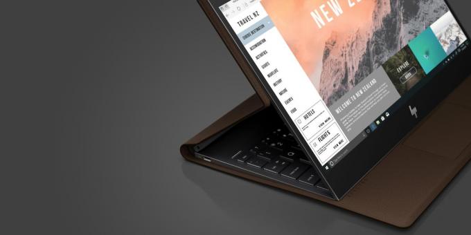 Notebook HP-transformator: Zastosowanie jako ekranu stand