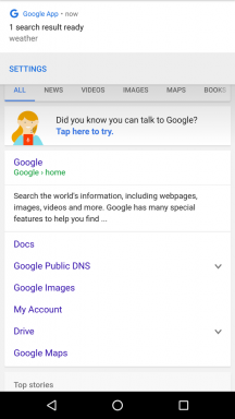 Google-search for Android jest teraz specjalny tryb w trybie offline