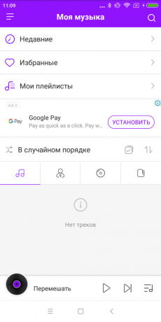 Jak zdecydować w MIUI: aplikacja „Music”