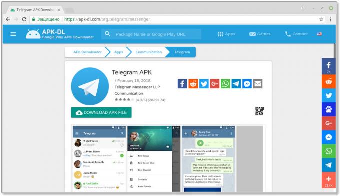 Jak zainstalować telegramu na Androida: Usługi do pobrania z Google Play