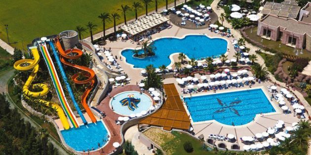 Hotele dla rodzin z dziećmi: Blue Waters Club & Resort 5 * w Side, Turcja