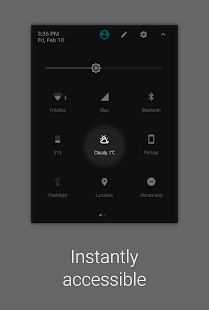 7 przydatnych aplikacji dla pompowania panel Android Nugat Szybkie ustawienia