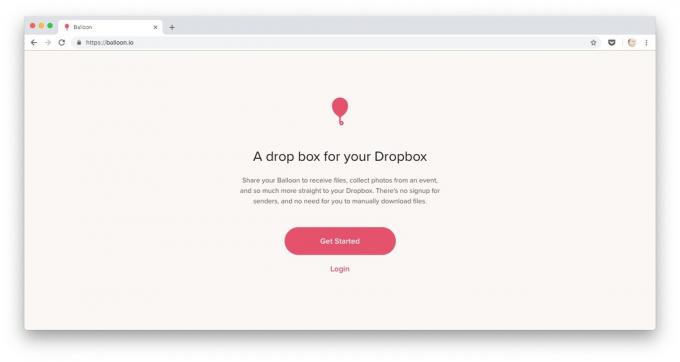Sposoby pobierania plików Dropbox: pliki pagruzhayte poprzez Balloon.io