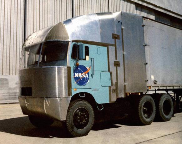 Super samochody NASA: aerodynamiczna ciężarówka