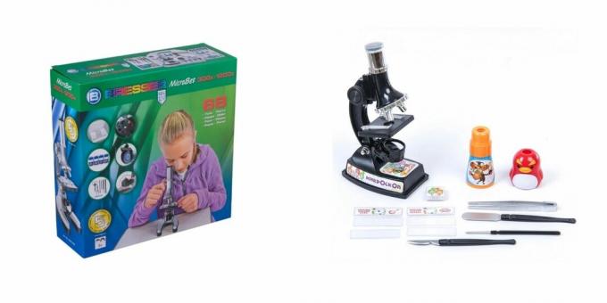 Co dać dziewczynie na urodziny przez 7 lat: mikroskop