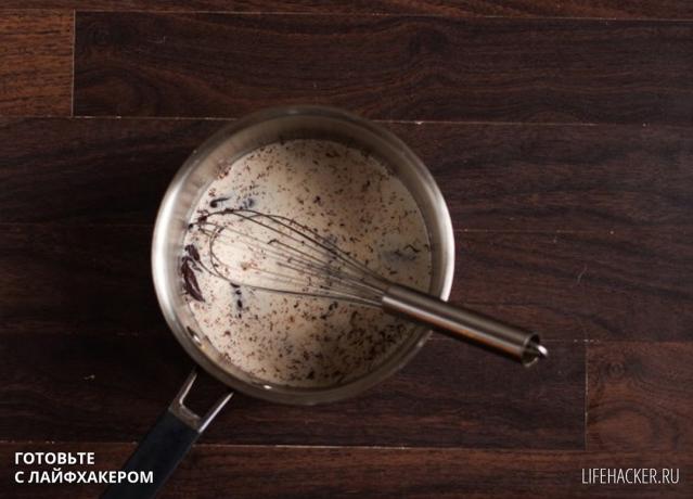 Przepis: Perfect Hot Chocolate - czekoladowy ganache