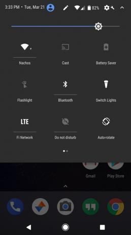 Android O: ciemny motyw