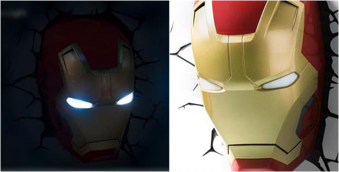 3D światło "Iron Man" 