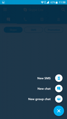 Skype Lite - uniwersalny program do dialogu na Androida
