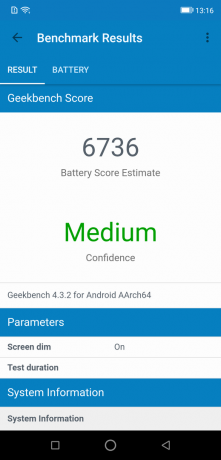 Ulefone Armor 6: test Geekbench