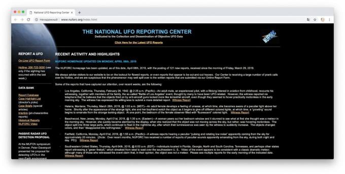 Narodowe Centrum Raportowanie UFO