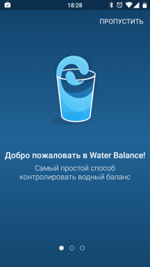 Bilans wodny - tracker nowy bilans wodny dla Androida