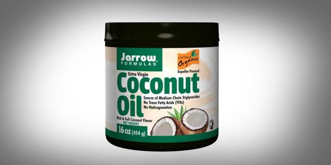 Olej kokosowy przez Jarrow wzorach